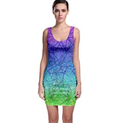 Grunge Art Abstract G57 Bodycon Dresses by MedusArt