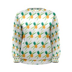 Pineapple Pattern 02 Women s Sweatshirts by Famous