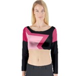 Long Sleeve Crop Top (Tight Fit)