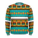 Tribal design in retro colors  Men s Sweatshirt View1