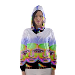 Sunshine Illumination Hooded Wind Breaker (women) by icarusismartdesigns