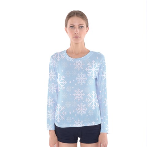 Frosty Women s Long Sleeve T-shirts by Kathrinlegg