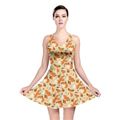 Curious Maple Fox Reversible Skater Dress by Ellador