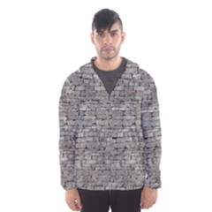 Stone Wall Grey Hooded Wind Breaker (men) by trendistuff