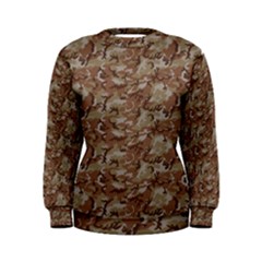 Camo Desert Women s Sweatshirts by trendistuff