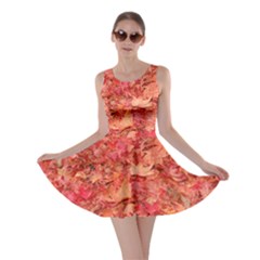 Red Maple Leaves Skater Dresses by trendistuff