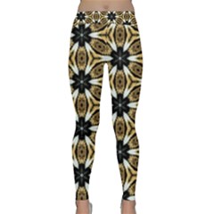 Faux Animal Print Pattern Yoga Leggings by GardenOfOphir