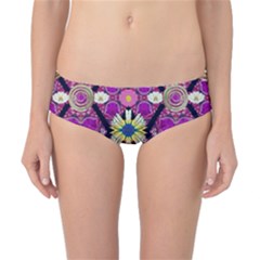 Rose Mandala  Classic Bikini Bottoms by pepitasart