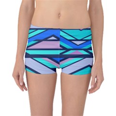 Angles And Stripes Boyleg Bikini Bottoms by LalyLauraFLM