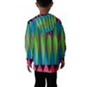 Connected rhombus Hooded Wind Breaker (Kids) View2