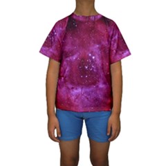 Rosette Nebula 1 Kid s Short Sleeve Swimwear by trendistuff