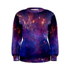 Milky Way Center Women s Sweatshirts by trendistuff