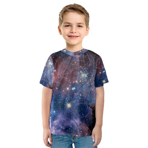 Carina Nebula Kid s Sport Mesh Tees by trendistuff