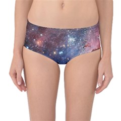Carina Nebula Mid-waist Bikini Bottoms by trendistuff