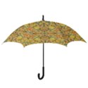Dance of the Fall Leaves TM Copyrights M Nicole Van Dam Hook Handle Umbrellas (Medium) View3