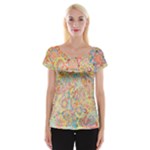 Papillons de Paisley Short Sleeve Top 