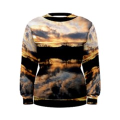 Sun Reflected On Lake Women s Sweatshirts by trendistuff