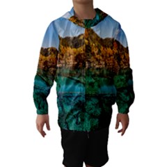 Jiuzhaigou Valley 1 Hooded Wind Breaker (kids) by trendistuff