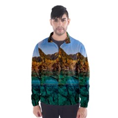 Jiuzhaigou Valley 1 Wind Breaker (men) by trendistuff