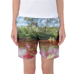 Cano Cristales 3 Women s Basketball Shorts by trendistuff