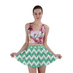 Chevron Pattern Gifts Mini Skirts by creativemom