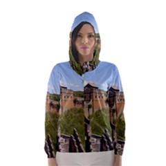 Great Wall Of China 3 Hooded Wind Breaker (women) by trendistuff