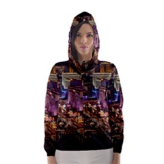 Las Vegas 2 Hooded Wind Breaker (women) by trendistuff