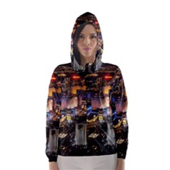 Las Vegas 1 Hooded Wind Breaker (women) by trendistuff