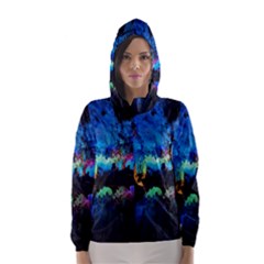 Reed Flute Caves 2 Hooded Wind Breaker (women) by trendistuff