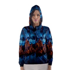 Reed Flute Caves 1 Hooded Wind Breaker (women) by trendistuff