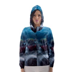 Iceland Cave Hooded Wind Breaker (women) by trendistuff