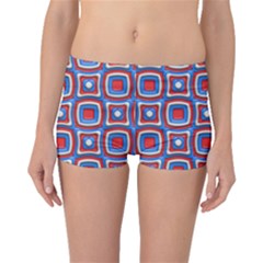 3d Squares Boyleg Bikini Bottoms by LalyLauraFLM