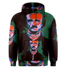 Edgar Allan Poe Pop Art  Men s Pullover Hoodie by icarusismartdesigns