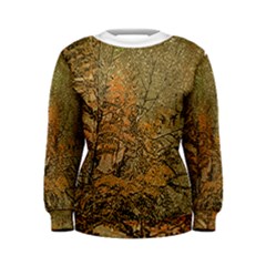 Floral Print Grunge Collage Women s Sweatshirt by dflcprintsclothing