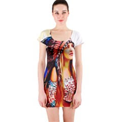 Indian 22 Short Sleeve Bodycon Dress by indianwarrior