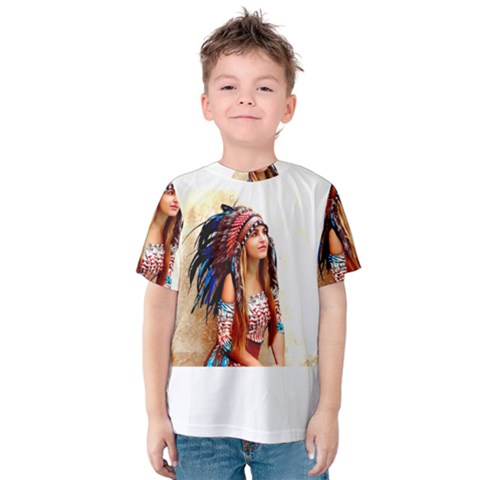 Indian 21 Kid s Cotton Tee by indianwarrior