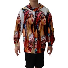 Indian 21 Hooded Wind Breaker (kids) by indianwarrior