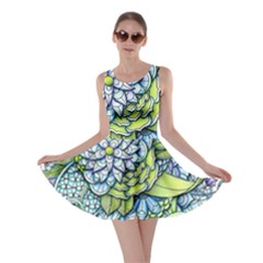 Peaceful Flower Garden Skater Dress by Zandiepants