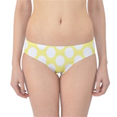 Yellow Polkadot Hipster Bikini Bottoms by Zandiepants