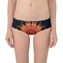 Flaming Sun Classic Bikini Bottoms by Zandiepants