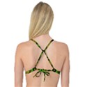 Woven Jungle Leaves Mandala Reversible Tri Bikini Top View4