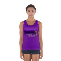 Faith, Trust, And A Little Pixie Dust In Purple Tank Top  by GalaxySpirit