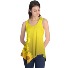 Sunflower Sleeveless Tunic by LetsDanceHaveFun