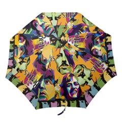 Beatles Folding Umbrella by DryInk