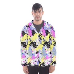 Abstract Hooded Wind Breaker (men) by Uniqued