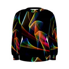 Crystal Rainbow, Abstract Winds Of Love  Women s Sweatshirt by DianeClancy