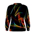 Crystal Rainbow, Abstract Winds Of Love  Women s Sweatshirt View2