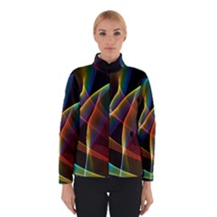 Peacock Symphony, Abstract Rainbow Music Winterwear by DianeClancy