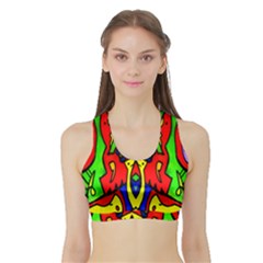 Boat Stars Women s Sports Bra With Border by MRTACPANS