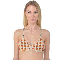 Triangles Tribal Pattern              Reversible Tri Bikini Top by LalyLauraFLM
